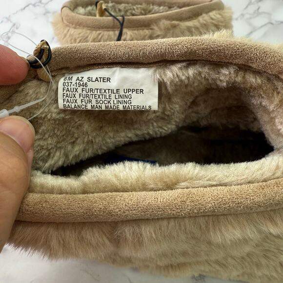 Arizona Jean Women’s Boots sz 8 Fur Ankle NEW # M398 - Picture 8 of 11